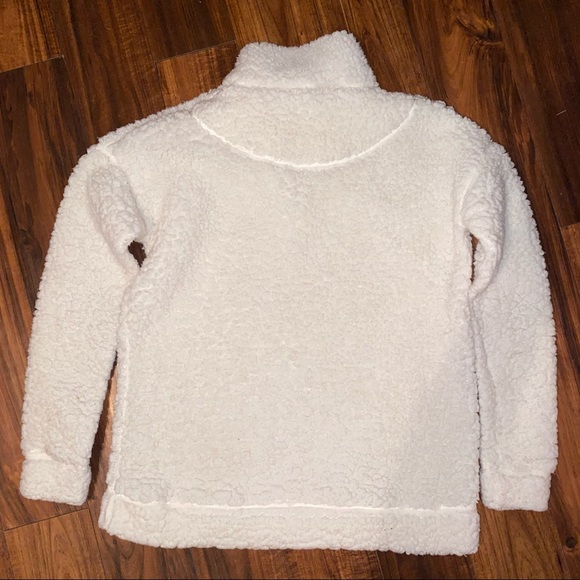 ✨ Staccato Pullover with Zippered front in Cream size Small - Picture 2 of 4